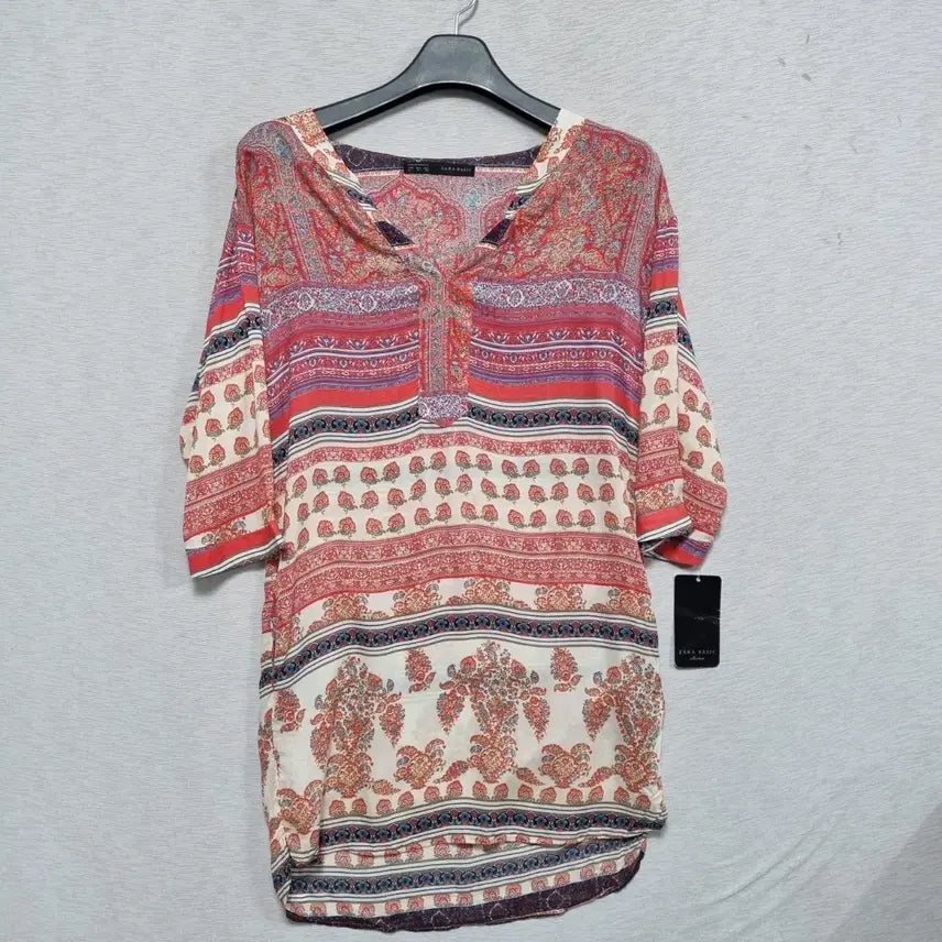 [BUNJANG] ZARA Long Blouse XS / 새상품 자라 롱 블라우스 여44-55ㅡ0427