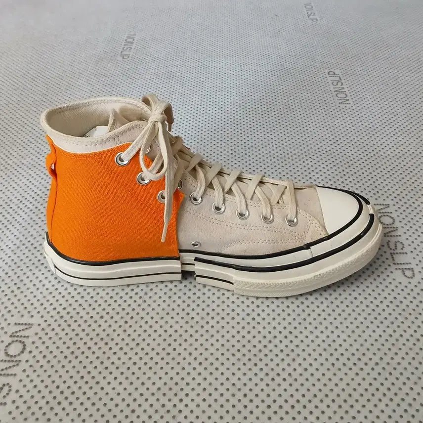 [BUNJANG] Converse Feng Chen Wang Orange High Sneakers / 컨버스 펑첸왕 오렌지 하이 스니커즈