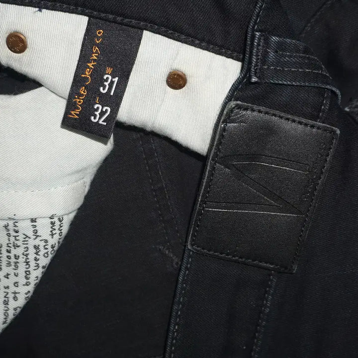 [BUNJANG] Nudie Jeans Thin Finn Black Jeans / (31사이즈)누디진 씬핀 블랙진