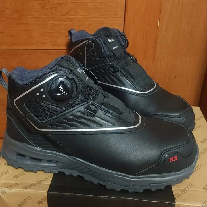 [SOLD OUT] 케이투 K2 가죽 다이얼 안전화 새생품 250 등산화