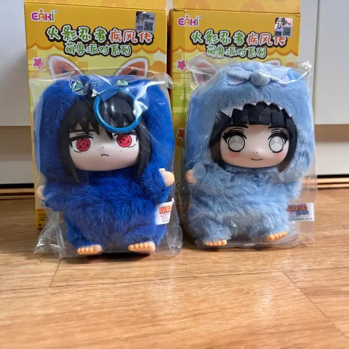 [BUNJANG] Naruto Sasuke and Hinata Nabu Nabu Plush Doll Bundle Set / 나부부 사스케 히나타