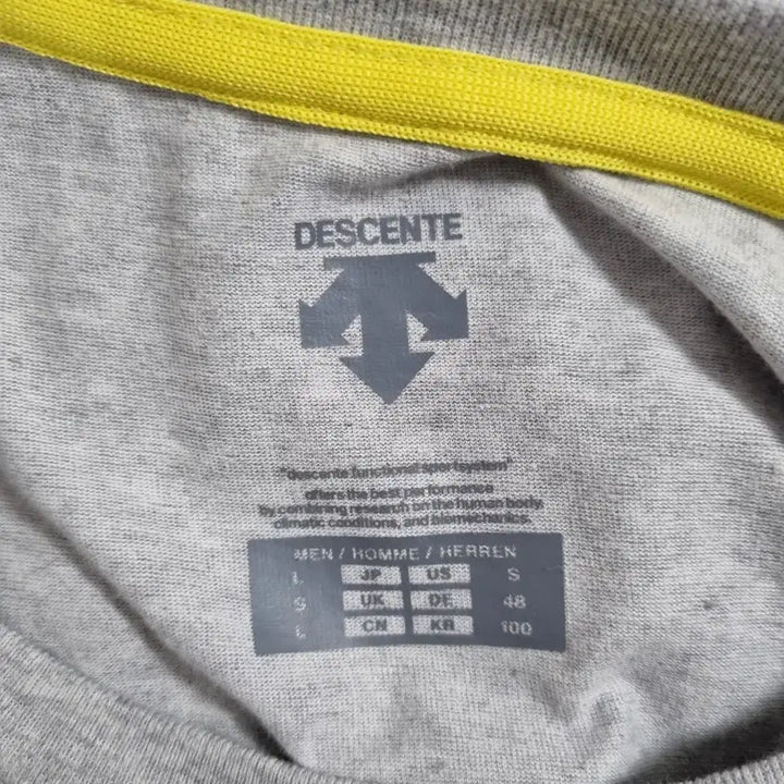[BUNJANG] Descente Round Neck T-shirt (Men&