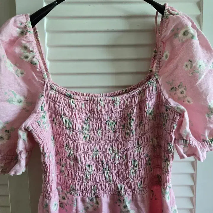 [BUNJANG] &amp; Other Stories Pink Floral Long Dress / 앤아더스토리  핑크 플라워 롱 원피스 40