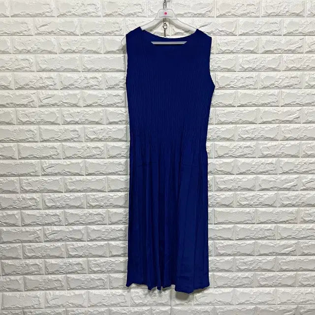 [BUNJANG] Pleated Sleeveless Dress / ㅌ244 플리츠 민소매원피스