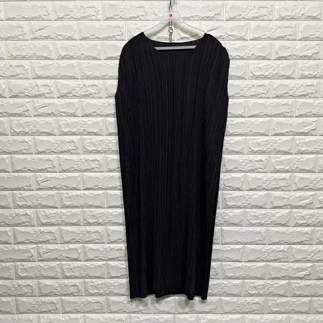 [SOLD OUT] ㅌ246 플리츠 민소매 롱원피스