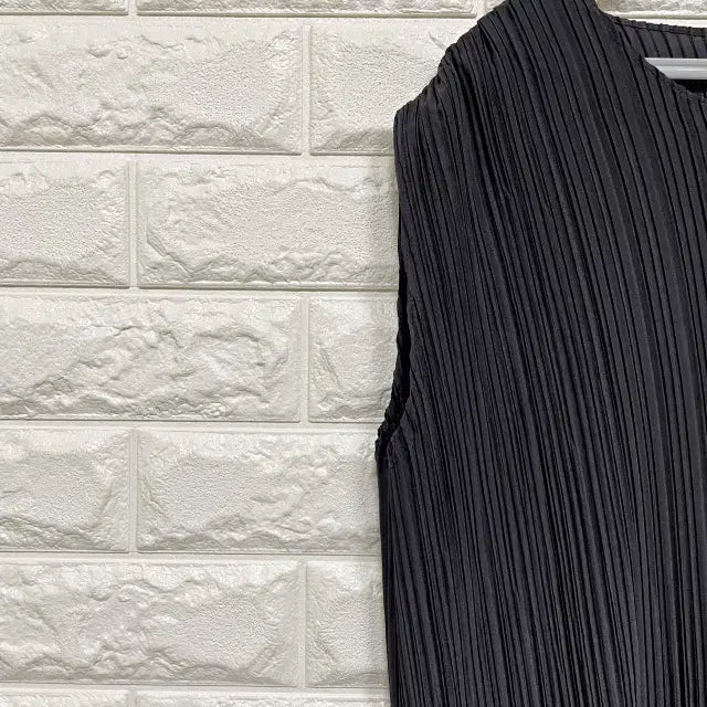 [SOLD OUT] ㅌ246 플리츠 민소매 롱원피스