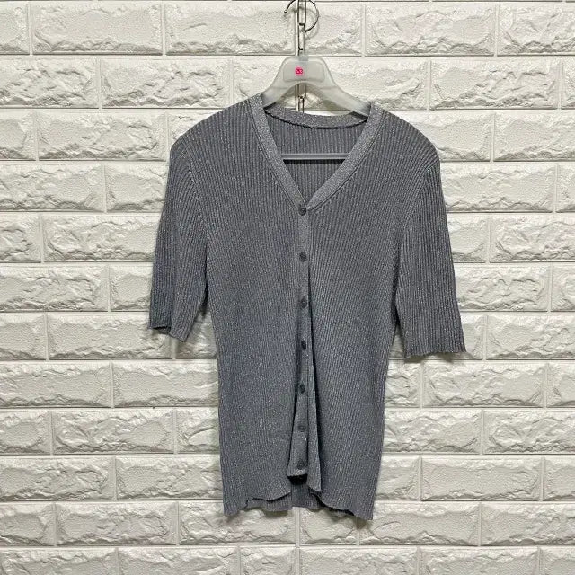 [BUNJANG] T253 Knit Cardigan / ㅌ253 반팔 니트 가디건