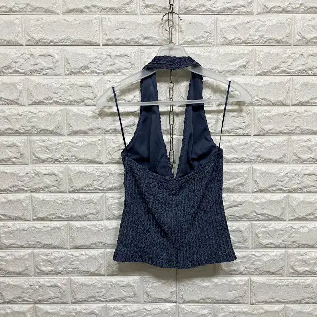 [SOLD OUT] ㅌ257 홀터넥 티셔츠