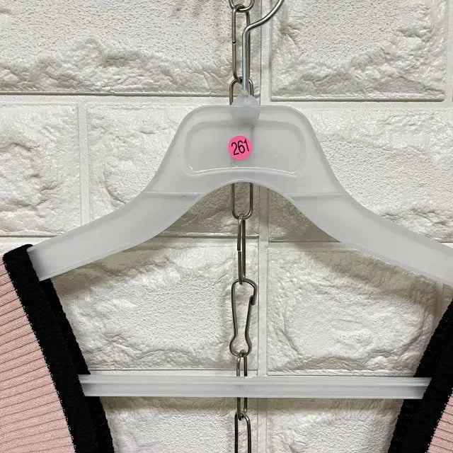 [BUNJANG] Square Neck Short Sleeve Knit T-shirt / ㅌ261 스퀘어넥 반팔 니트티셔츠