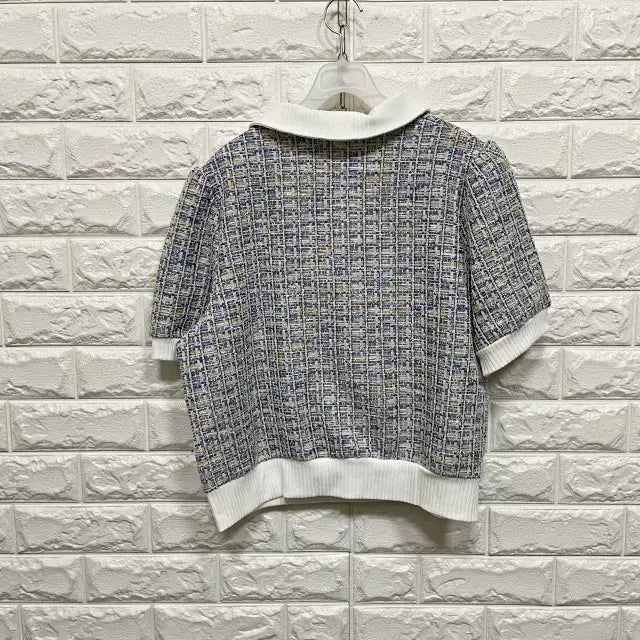 [SOLD OUT] ㅌ269 반팔 트위드 티셔츠