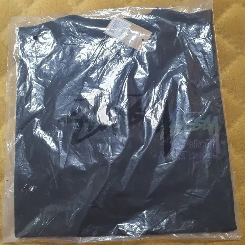 [BUNJANG] Stussy Hologram Short Sleeve T-Shirt (Black, S) / 스투시 홀로그램 반팔 티셔츠 블랙s