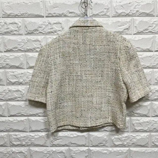 [BUNJANG] Tweed Cropped Jacket / ㅌ273 트위드 반팔 크롭 자켓