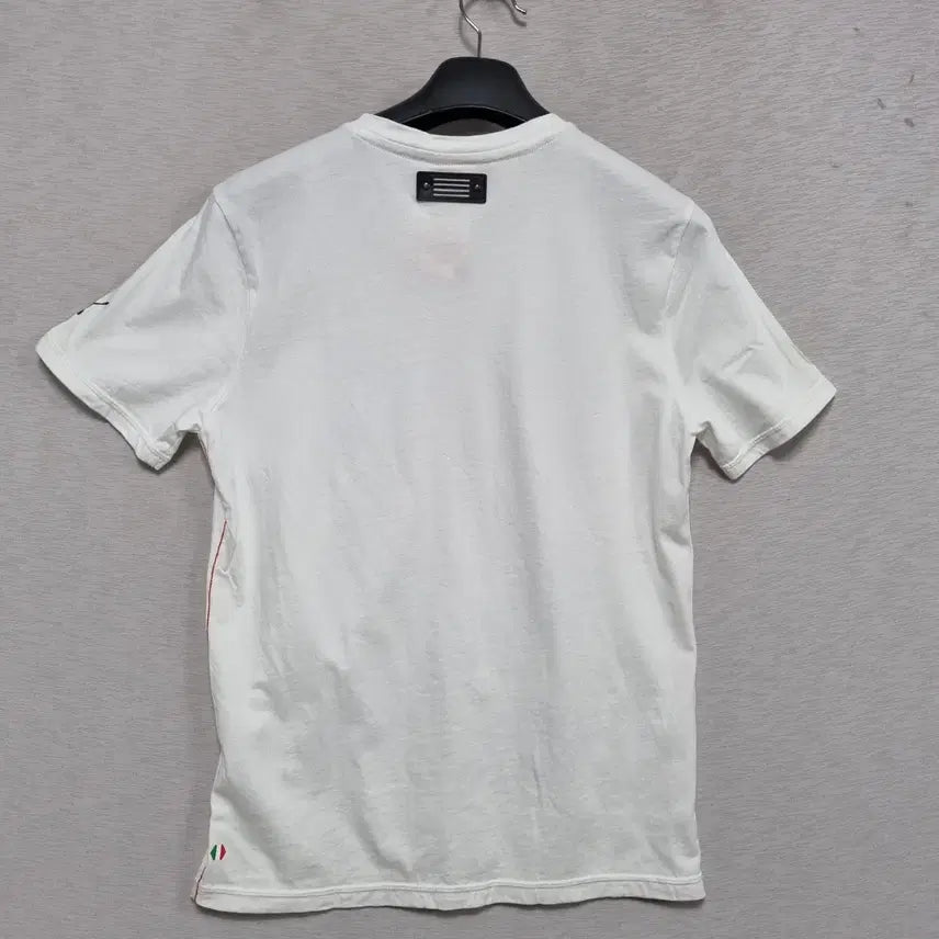 [BUNJANG] Puma x Ferrari V-Neck T-Shirt (White) - Men&