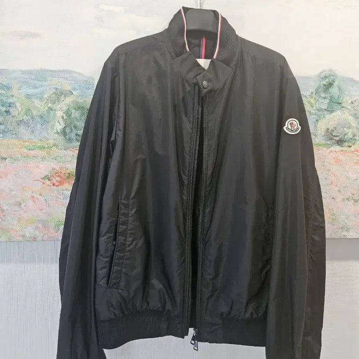 [SOLD OUT] 몽클레어 Reppe Rain 자켓 블랙-24ss