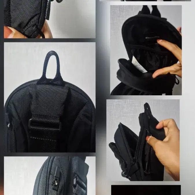 [SOLD OUT] 디스커버리 미니 힙색 슬링백 상태A급