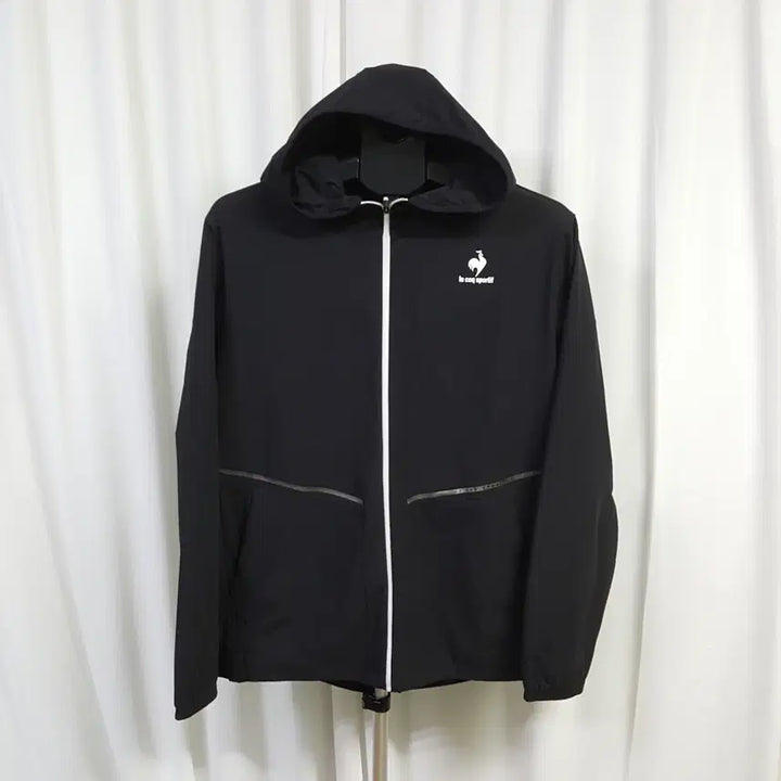 [SOLD OUT] 23년 르꼬끄 남성 후드 바람막이 자켓 블랙 110 오일장