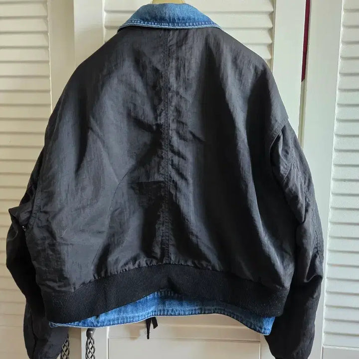 [BUNJANG] Zambay Black Denim Collar Jacket / ADRENALINE (잠뱅이)블랙 데님 카라 자켓
