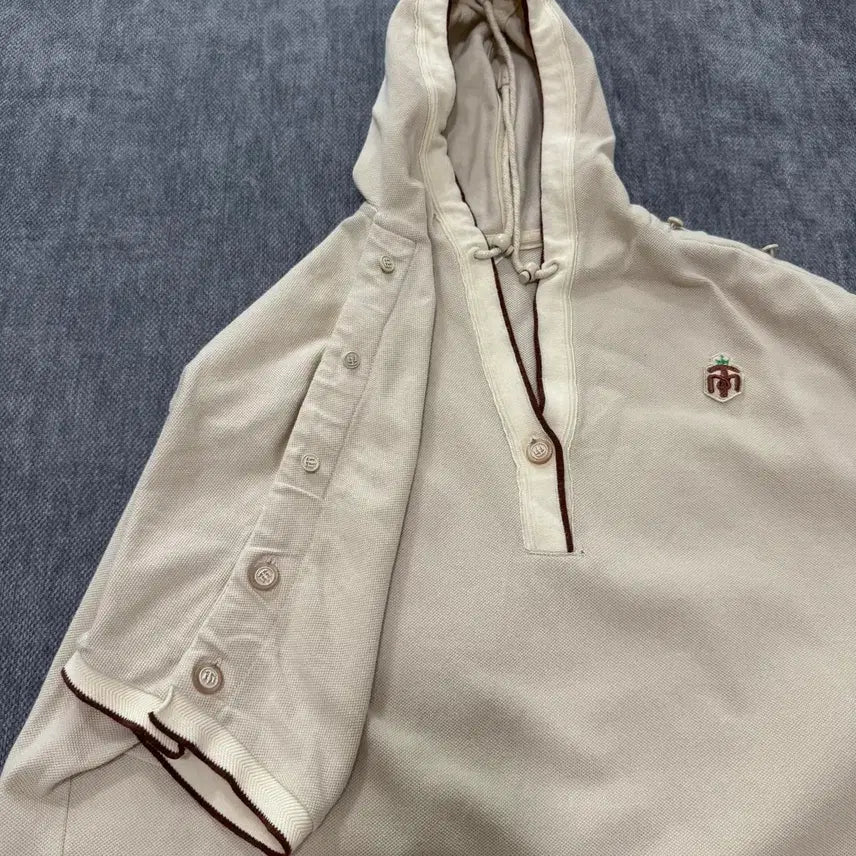 [BUNJANG] Time Hansum F Size Short Sleeve Hooded Top / F 타임 한섬 반팔 후드