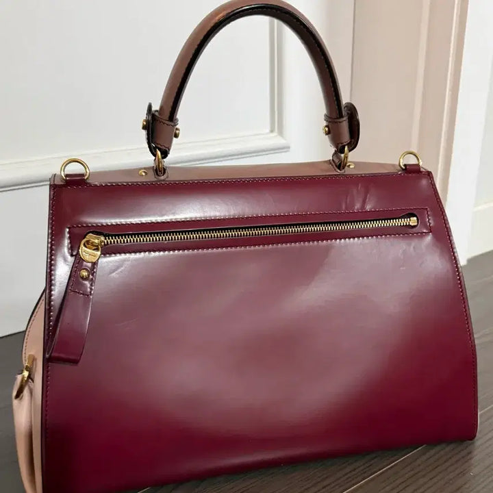 [BUNJANG] Salvatore Ferragamo Two-Tone Shoulder/Tote Bag / 살바토레 페라가모