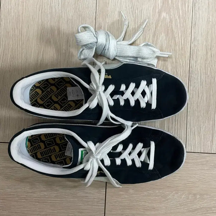 [BUNJANG] Puma Suede Classic XXI Sneakers / 푸마 스웨이드 클래식 XXI 블랙/화이트