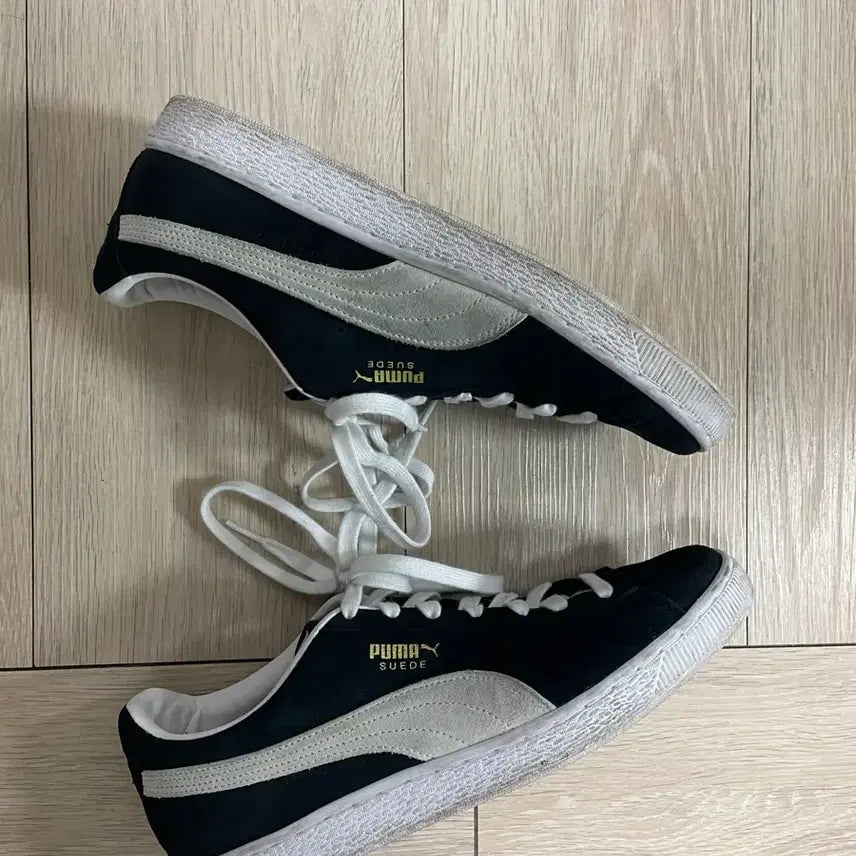 [BUNJANG] Puma Suede Classic XXI Sneakers / 푸마 스웨이드 클래식 XXI 블랙/화이트