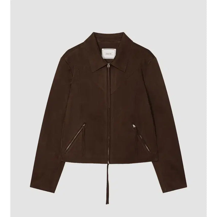 [BUNJANG] Overdue Flare Western Suede Jacket / 오버듀플레어 웨스턴 스웨이드 자켓