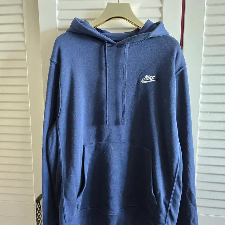 [BUNJANG] Nike Navy Hoodie / 나이키 네이비 후드티