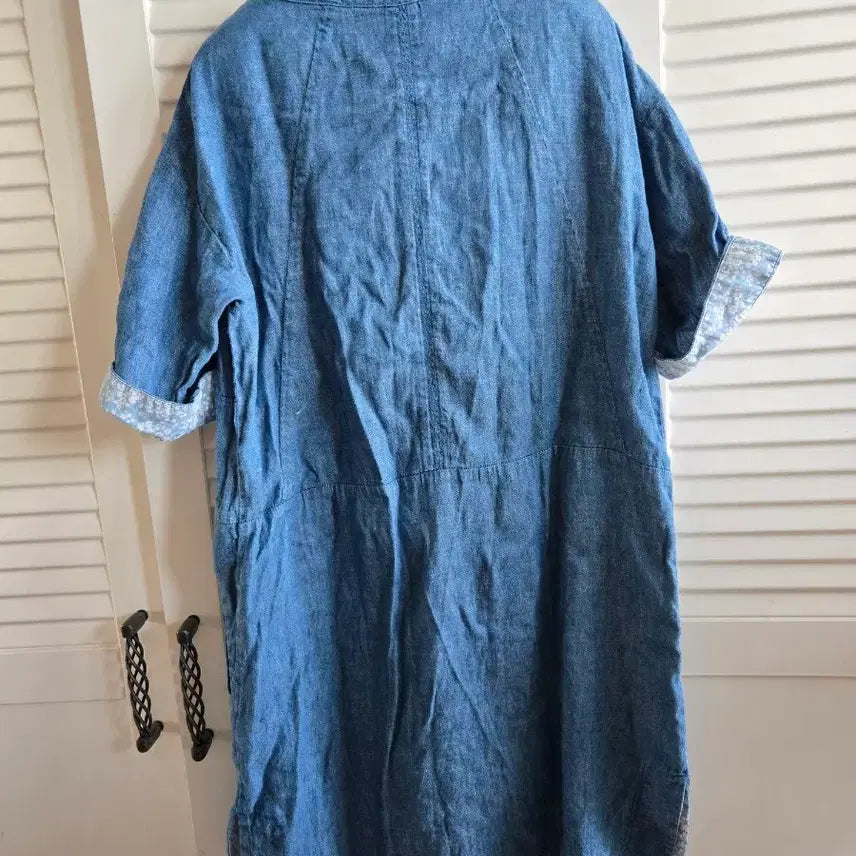 [BUNJANG] Thursday Island Denim Short Sleeve Dress / Thursday Island 데님 반팔 원피스