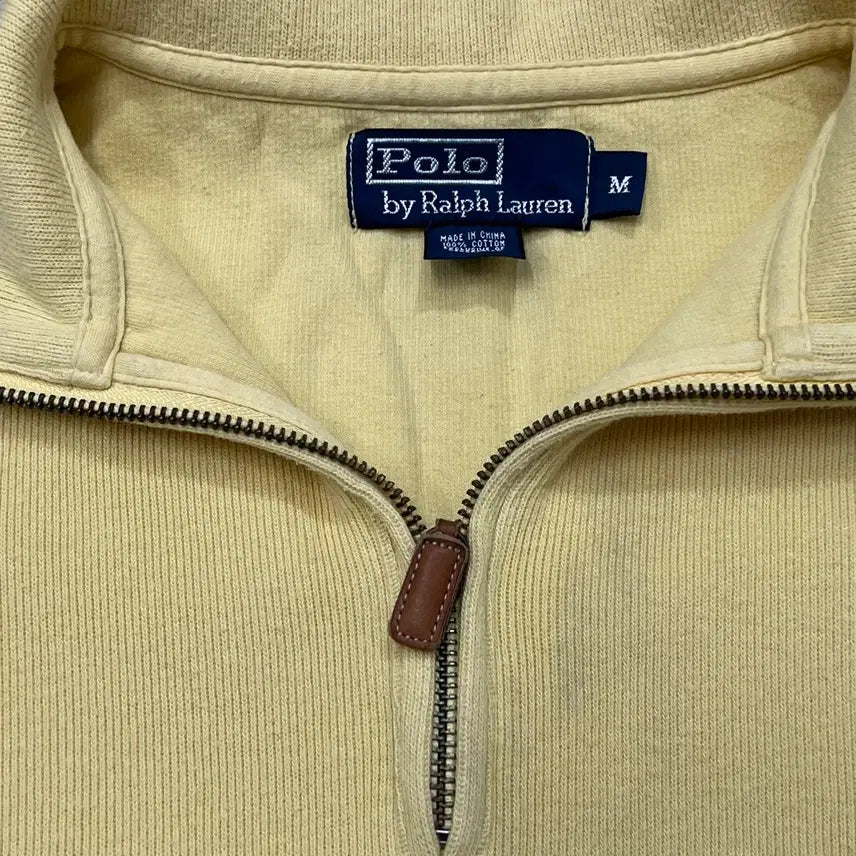 [SOLD OUT] [95] 폴로 하프집업니트