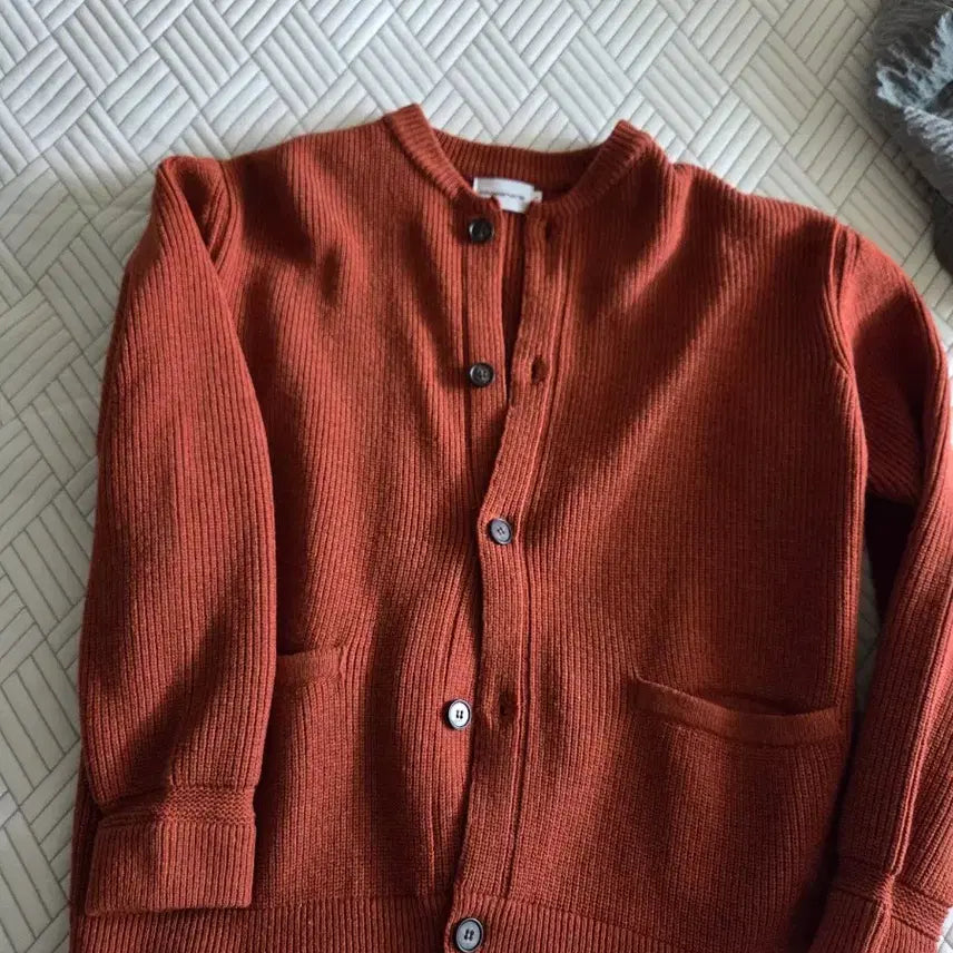 [BUNJANG] Espionage Orange Cardigan L Size / 에스피오나지 가디건 오렌지 L사이즈