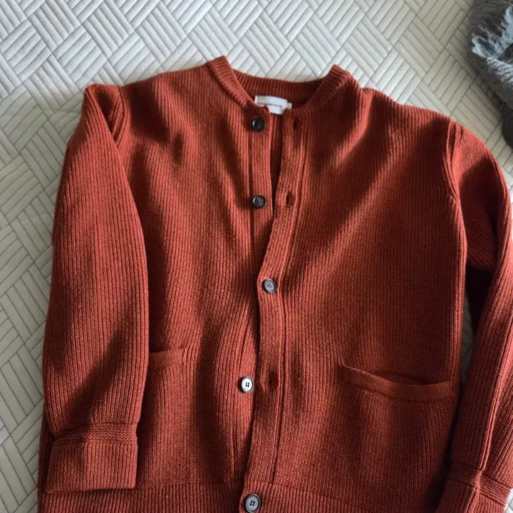 [BUNJANG] Espionage Orange Cardigan L Size / 에스피오나지 가디건 오렌지 L사이즈