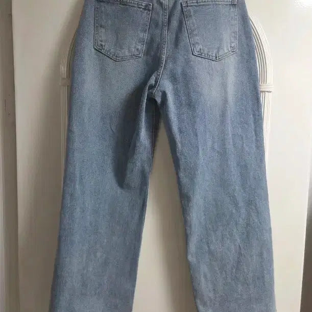 [BUNJANG] Slow and Denim Today Wide Denim Pants / 1회착용 슬로우앤드 투데이 와이드 중청 데님 팬츠 M