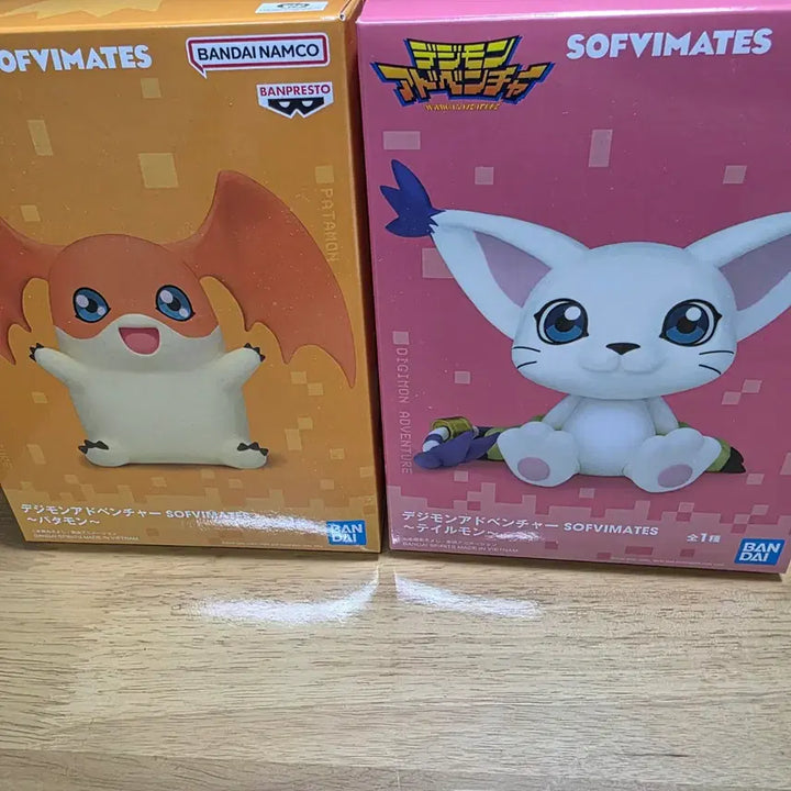 [SOLD OUT] 반다이 반프레스토 소프비메이트 디지몬 파닥몬, 가트몬 일괄(미개봉)
