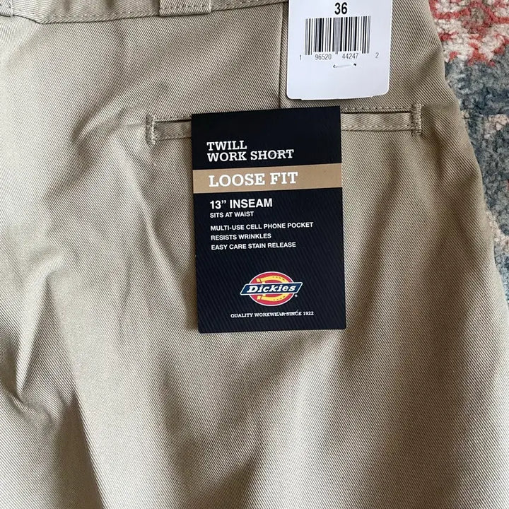 [BUNJANG] Dickies 42283 Loose Fit Work Shorts / 디키즈  42283 루즈핏 워크쇼츠(새제품. 36)
