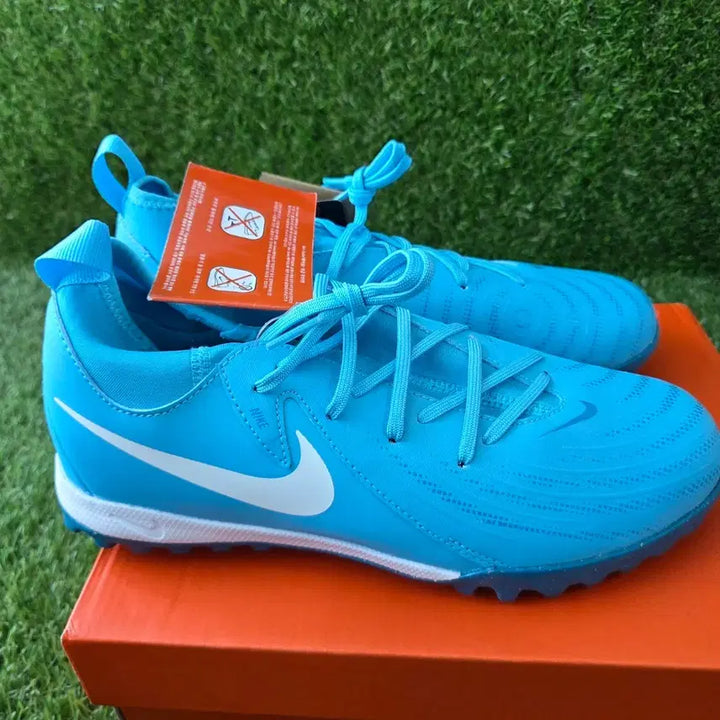 [BUNJANG] Nike Kids Futsal Shoes Blue / 나이키 키즈 풋살화 축구화 터프화 블루 새상품