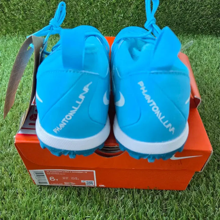 [BUNJANG] Nike Kids Futsal Shoes Blue / 나이키 키즈 풋살화 축구화 터프화 블루 새상품