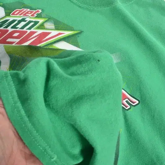 [BUNJANG] Nascar Dale Jr. Diet Mountain Dew T-shirt XL / 00S 레어 나스카 마운틴듀 반팔티 XL M0284