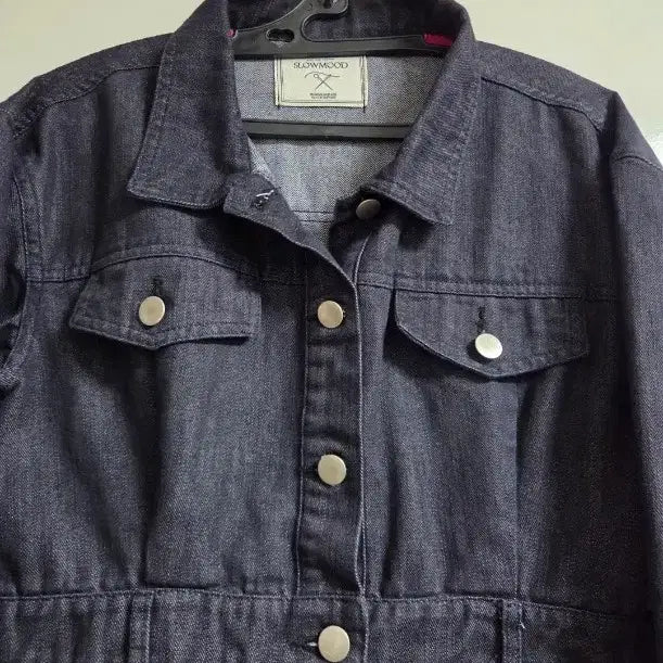 [SOLD OUT] 정가7만 슬로우앤드 어반 데님 롱 원피스