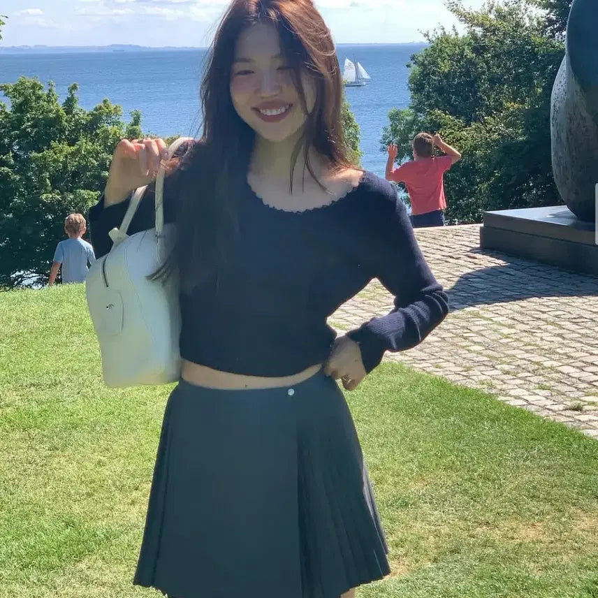 [BUNJANG] Pleated Fold Skirt / Layered pleated fold skirt