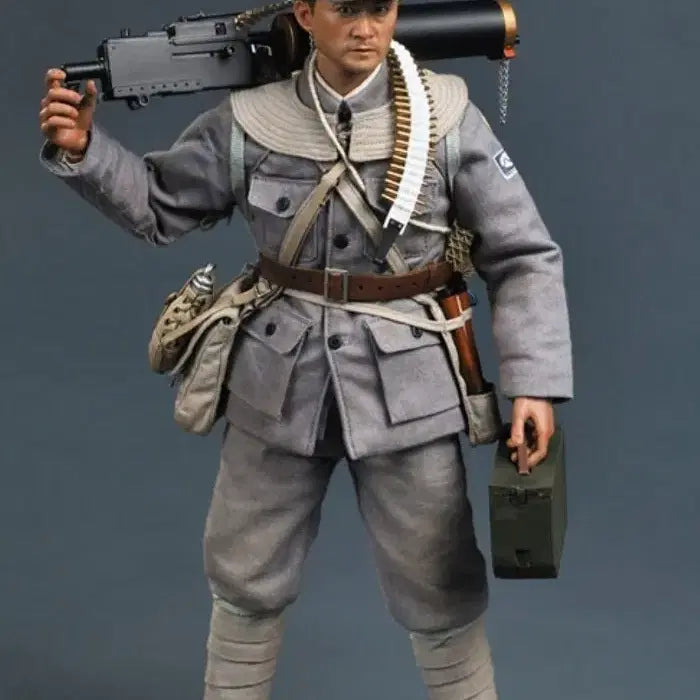 [BUNJANG] Soldier Story SS098 Fallschirmjager Machine Gunner Figure / 솔저스토리-SS098 팔로군 기관총 사수 피규어