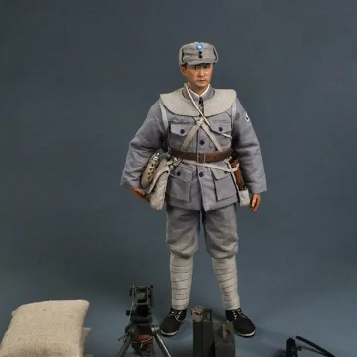 [BUNJANG] Soldier Story SS098 Fallschirmjager Machine Gunner Figure / 솔저스토리-SS098 팔로군 기관총 사수 피규어