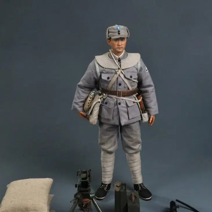 [BUNJANG] Soldier Story SS098 Fallschirmjager Machine Gunner Figure / 솔저스토리-SS098 팔로군 기관총 사수 피규어