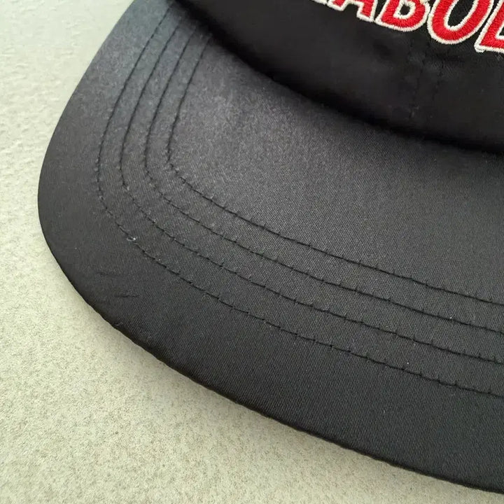 [BUNJANG] Paraboloide Satin Logo Cap Black / 파라볼로이드사틴 로고 캡 블랙