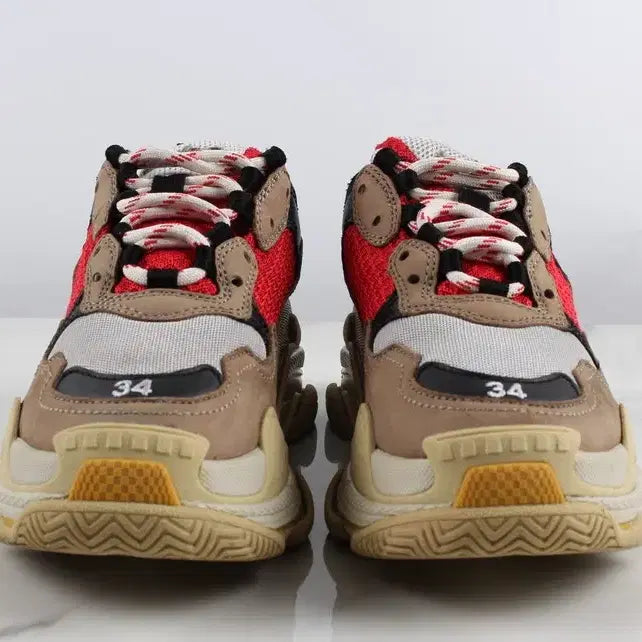 [BUNJANG] Balenciaga Triple S Sneakers Multi 34 (210) / 발렌시아가 트리플S 스니커즈 멀티 34(210)