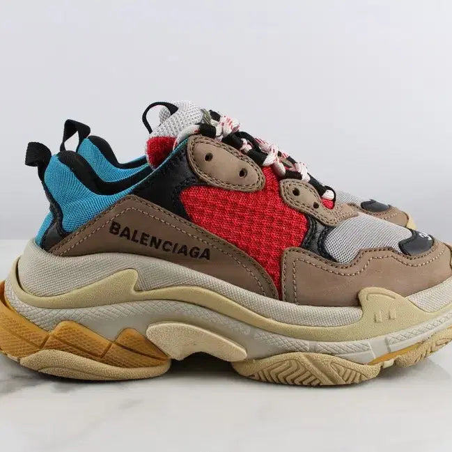 [BUNJANG] Balenciaga Triple S Sneakers Multi 34 (210) / 발렌시아가 트리플S 스니커즈 멀티 34(210)