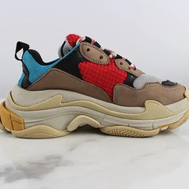 [BUNJANG] Balenciaga Triple S Sneakers Multi 34 (210) / 발렌시아가 트리플S 스니커즈 멀티 34(210)