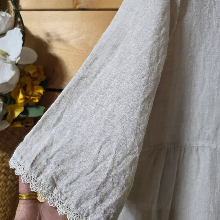 [BUNJANG] Unspecified Brand Linen Blend Dress / 마자수원핏
