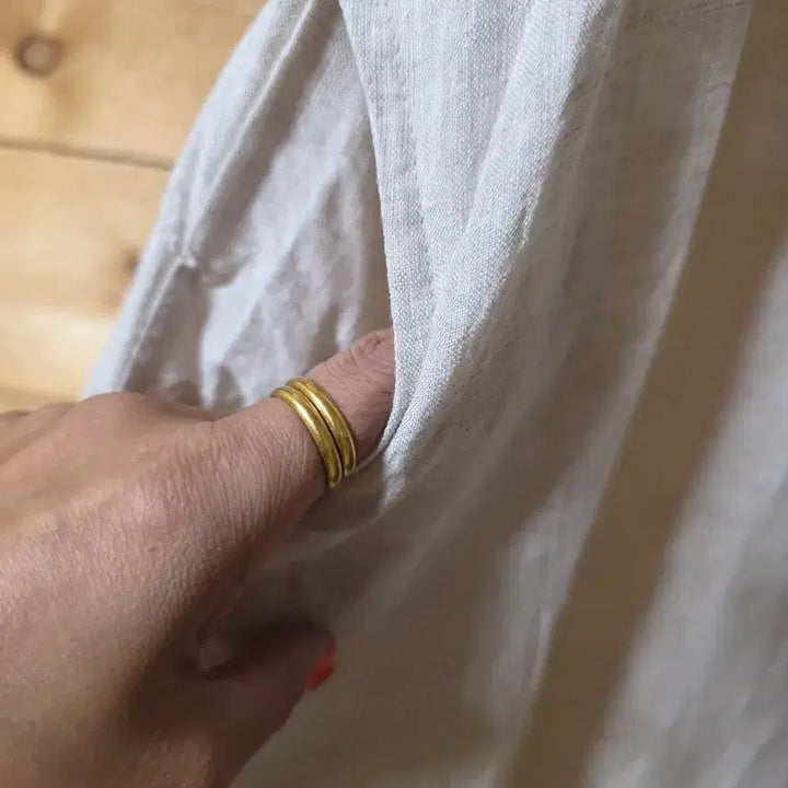 [BUNJANG] Unspecified Brand Linen Blend Dress / 마자수원핏