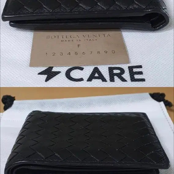 [BUNJANG] Bottega Veneta Black Leather Wallet / 보테가베네타 반지갑/지갑 블랙 정품A급(감정O)