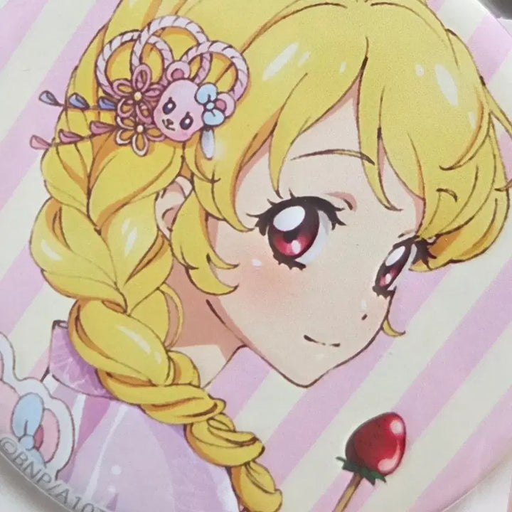 [BUNJANG] Aikatsu Ichigo/Lime Yukata Round 1 Acrylic Badge/Bromide Set / 아이카츠 아이엠스타 이치고 라임 유카타 라운드원 아크릴 캔뱃지 브로마이드